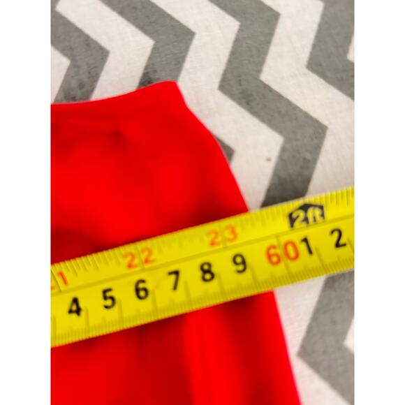 Vendoo Description for Ann Taylor Factory Red Sleeveless Blouse (L): - Picture 4 of 6